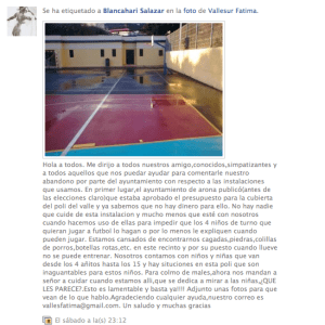 SOS del Club de Fútbol Vallesur