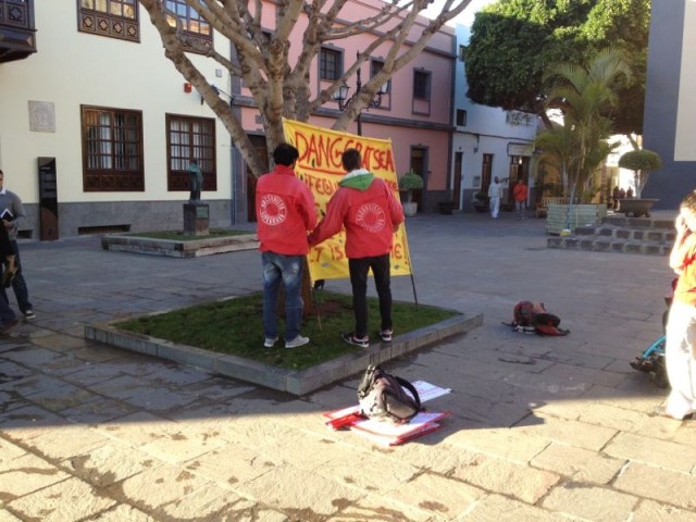 Protesta socorristas Arona 4