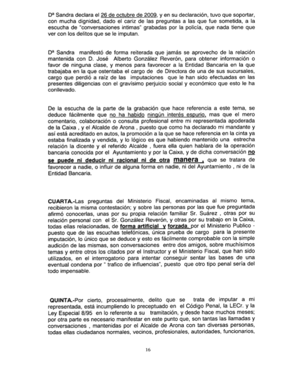 Recurso acusados Caso Arona 1, pag 16
