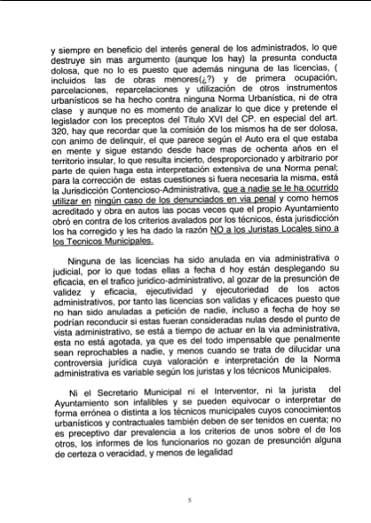 Recurso acusados Caso Arona, 5
