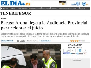 A juicio el Caso Arona